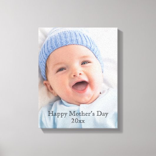 母の日フォトウォールキャンバス キャンバスプリント (正面)