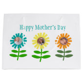 母の日フォトガーデン ラージペーパーバッグ (正面)