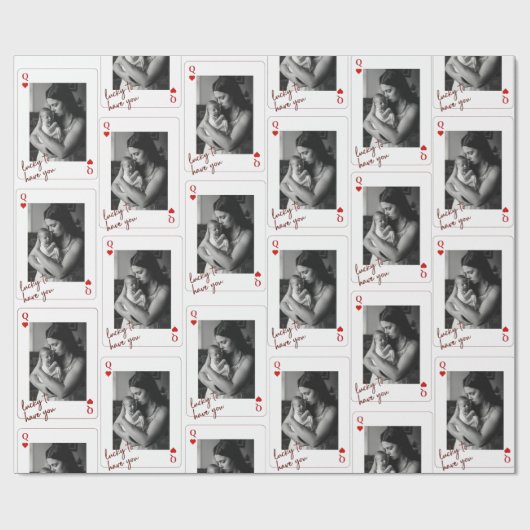母の日フォトギフト ラッピングペーパー (フラット)