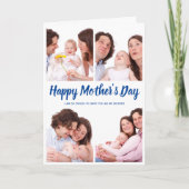 母の日フォトコラージュカード カード (正面)