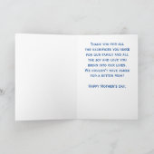 母の日フォトコラージュカード カード (内部)