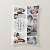 母の日フォトコラージュプラーク アクセントクッション (裏面(縦))