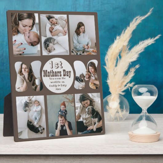 母の日フォトコラージュプラーク フォトプラーク (側面)