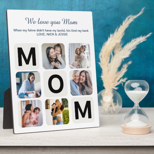 母の日フォトコラージュプラーク フォトプラーク (側面)