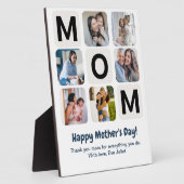 母の日フォトコラージュプラーク フォトプラーク (側面)