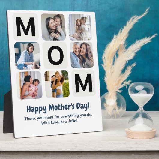 母の日フォトコラージュプラーク フォトプラーク (側面)