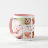 母の日フォトコラージュムーム マグカップ (正面左)