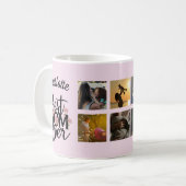 母の日フォトコラージュ最高のマーEver Keepsake コーヒーマグカップ (正面左)