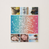 母の日フォトコラージュ母すごいレタリング ジグソーパズル (縦)