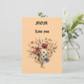 母の日フラットカード (スタンド正面)