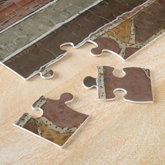 母の日フラワーショップウォーターカラー ジグソーパズル (側面)