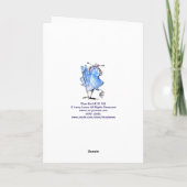 母の日ブルーバード#151106母の日が幸せ カード (裏面)