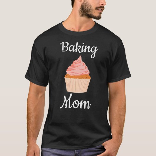 母の日ベーキング母1 Tシャツ (正面)