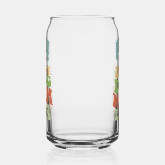 母の日ペット母かわいい子犬の写真 ガラス缶 (左)