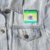 母の日ホワイトウォーターリリー 缶バッジ (インサイチュ)