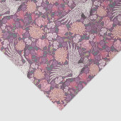 母の日ホワイトクレーンヘロンピンク桃の梅 薄葉紙 (詳細)