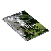 母の日ホワイトライラック最高のスママ ノートブック (右側)