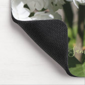 母の日ホワイトライラック最高のスママ マウスパッド (コーナー)