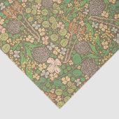 母の日ホワイト蝶オレンジ色の花 薄葉紙 (詳細)