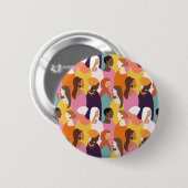 母の日ボタン 缶バッジ (正面&裏面)