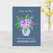 母の日マイルス花瓶 カード (黄色い花)