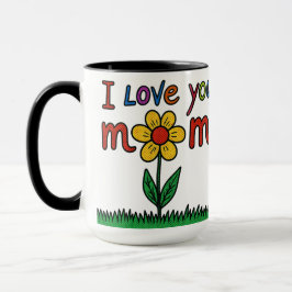 母の日マグカップ – I Love You Mom マグカップ