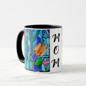 母の日マグコーヒーギフト花 マグカップ (正面左)