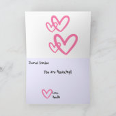 母の日ママおばあちゃんナナカスタマイズ シーズンカード (内部)