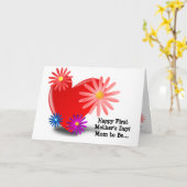 母の日ママがカードになる カード (黄色い花)