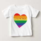 母の日ママが大好き ベビーTシャツ (正面)