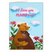 母の日ママのクマ (正面)