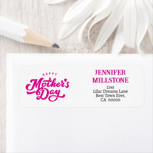 母の日ママの水の色のスケッチ娘。 ラベル (インサイチュ)