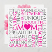 母の日ママは献上品が大好き シーズンカード (正面/裏面)