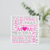 母の日ママは献上品が大好き シーズンカード (スタンド正面)