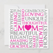 母の日ママは献上品が大好き シーズンカード (正面)