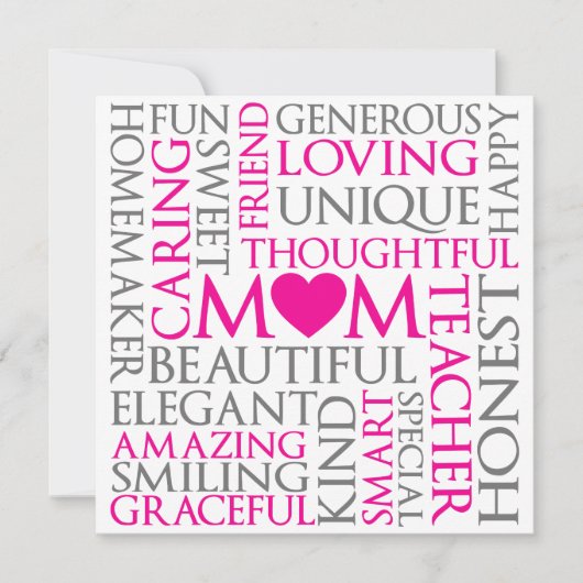 母の日ママは献上品が大好き シーズンカード (正面)