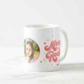 母の日ママタイポグラフィ写真 コーヒーマグカップ (正面右)