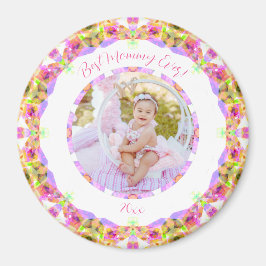 母の日ママ最高のー常にベビー子の写真ギフト マグネット