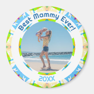 母の日ママ最高のーEver Baby Girl Photo Gift マグネット
