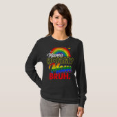 母の日ママ母ブルママLgbtqゲイP Tシャツ (正面フル)