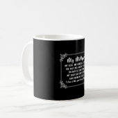 母の日ママ母ママ母のギフトおもしろいママ コーヒーマグカップ (正面左)