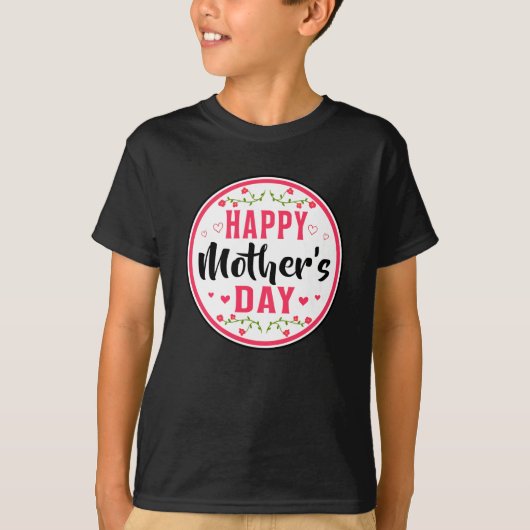 母の日ママ母ママ母のギフトおもしろいママ Tシャツ (正面)