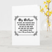 母の日ママ母ママ母ギフトアイディア カード (黄色い花)