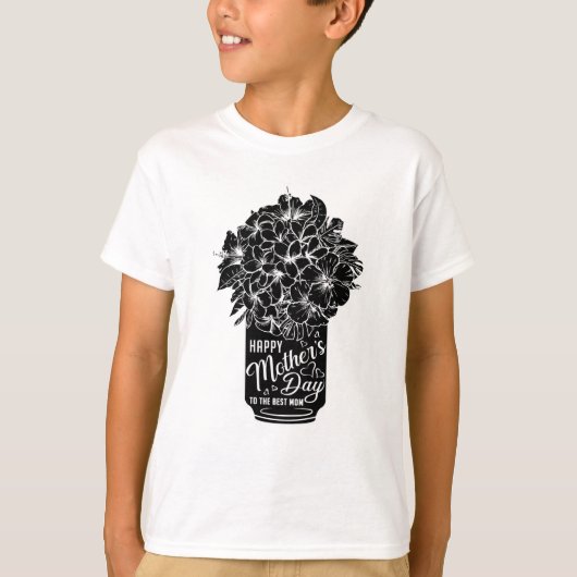母の日ママ母ママ母ママ母ギフトアイディア Tシャツ (正面)