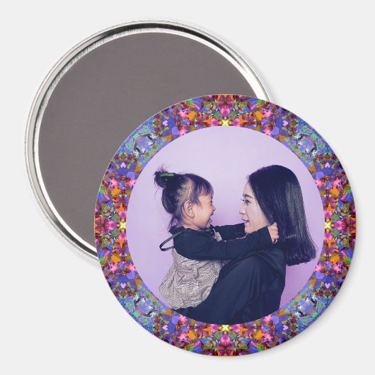 母の日ママ母ママ男の赤ちゃん写真ギフト マグネット (正面/裏面)