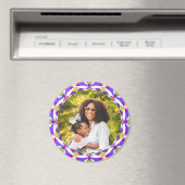 母の日ママ母ママ赤ちゃん女の子ボーイフォトギフト マグネット (インサイチュ (食洗機))