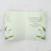 母の日ママ母《鳥》アメリカゴガラガーデンバードカード カード (内部)