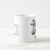 母の日ママ燃料ユーカリ コーヒーマグカップ (中央)