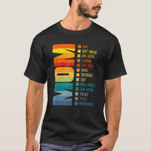 母の日ママAtm友人最高の先生ナースWome Tシャツ