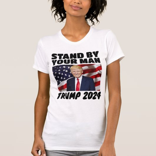 母の日ママDONALD TRUMP Tシャツ (正面)